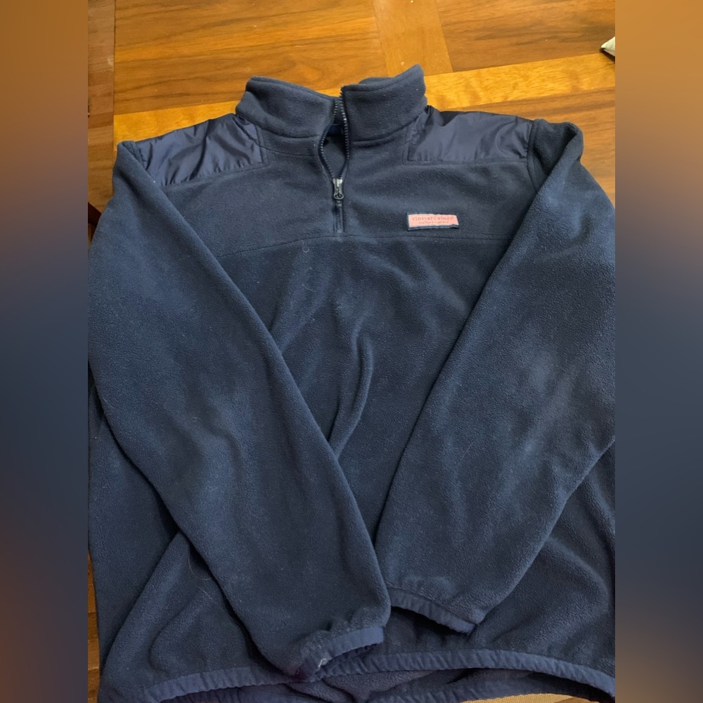 Large womens Vineyard Vines quarter zip